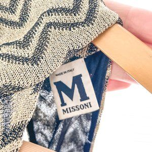 Rare Metallic M by Missoni Evening Dress